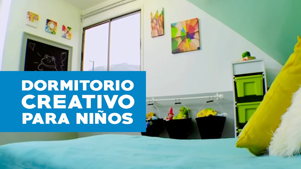 Cómo hacer un dormitorio creativo para niños - YouTube