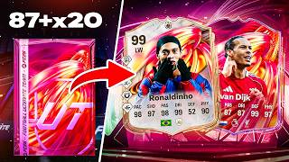THIS IS WHAT I GOT IN 87+ x20 PACKS🚀  & 91+ x5 FUTTIES PACKS! #eafc26