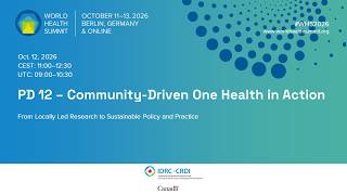 Community-Driven One Health in Action | PD 12 | WHS 2026