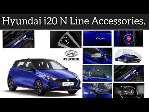 Hyundai i20 N Line Accessories With Price and Details - YouTube
