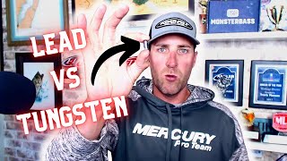 Tungsten VS. Lead Weights | Why Use TUNGSTEN Weights For Bass Fishing?!