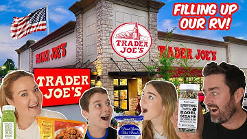 New Zealand Family go to Trader Joe
