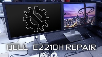 Dell E2210Hc LCD Monitor Repair (Freezes or No Power)