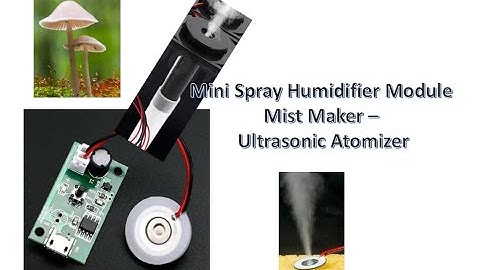 Mini-sproeibevochtigermodule - Mistmaker - Ultrasone verstuiver