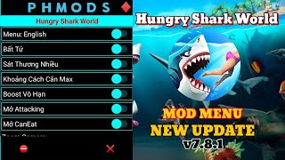 Hungry Shark World MOD APK Menu/Unlimited money/God mode v7.8.1 screenshot 5
