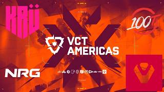NRG VS KRU 100T VS SEN VCT AMERICAS WATCHPARTY #vctwatchparty