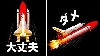 スペースシャトルが垂直に発射する理由