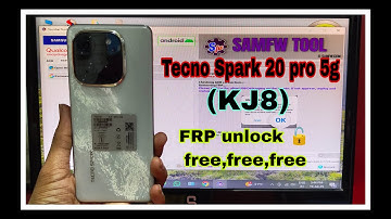 Techno Spark 20 Pro 5G FRP Unlock Free | Techno KJ8 Bypass Without Box | Free Tool | Android 15 ✅