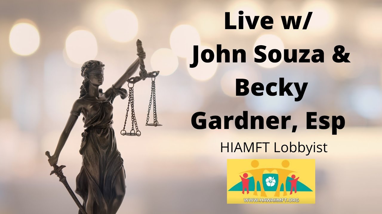 HIAMFT FB Live: Lobbyist Becky Gardner, Esq.
