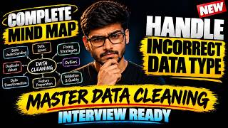 Information Handling Incorrect Data Type in Python Pandas | ML Data Preprocessing Masterclass | Interview Ready Update