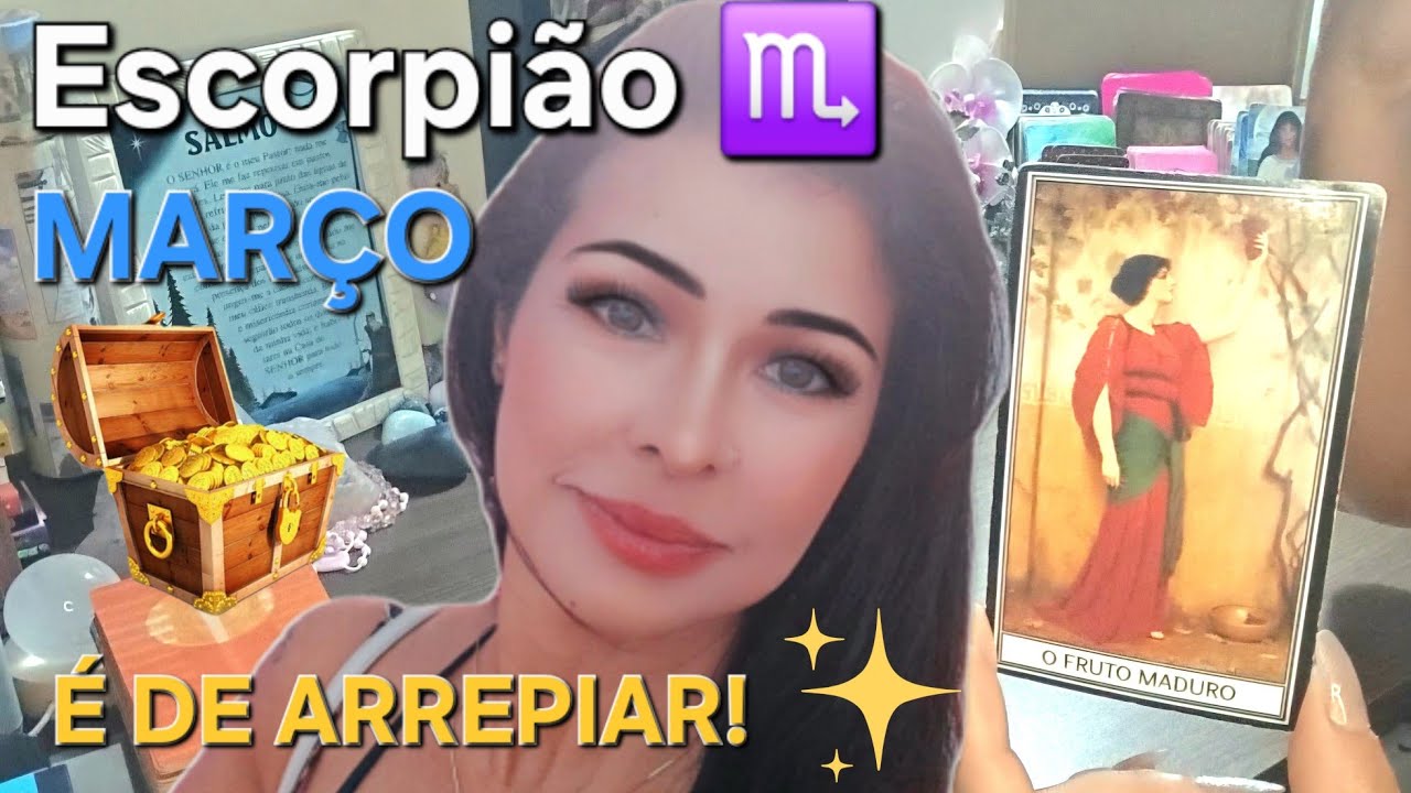 ESCORPIÃO ♏️ MARÇO 🔮 A SUA VITÓRIA!  🌟 É MARAVILHOSO!! ##tarot #horoscopo #arcanjomiguel #escorpiao