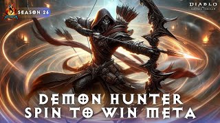 Diablo Immortal  Demon Hunter Spin To Win Meta PVP Build Season 26