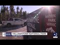 Visitors crowd Yellowstone after partial reopening