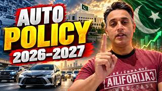 🚨 Pakistan Auto Policy 2026-27 EXPOSED! Cars Sasti Hongi Ya Mehngi 😱
