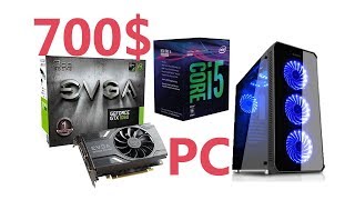 i5 8400 700$ PC Build!!!
