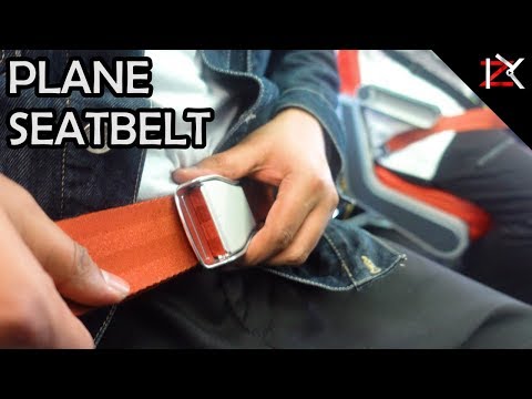 How To Fasten Your Seatbelt On An Airplane + Cabin Crew EMERGENCY Plane Safety Demonstrations