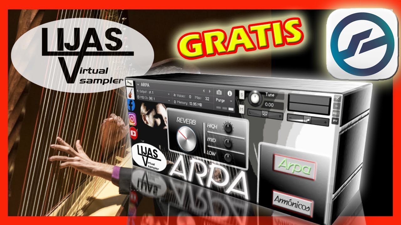 🎼 HARP ARPA PARA KONTAKT 6 GRATIS 🎼 YouTube