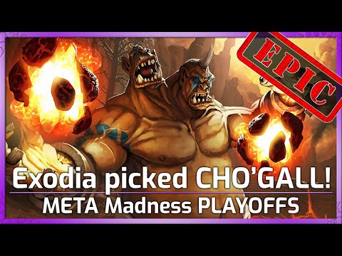 EPIC Exodia Picked CHO GALL META Madness Playoffs Heroes Of The Storm 