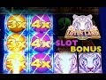 Lotus Land Tiger's Winnings BIG WIN BONUSES!!! 1c Konami Slots