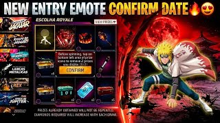 Next Arrival Animation free fire🔥🤩 | new entry emote in free fire | ff upcoming event 