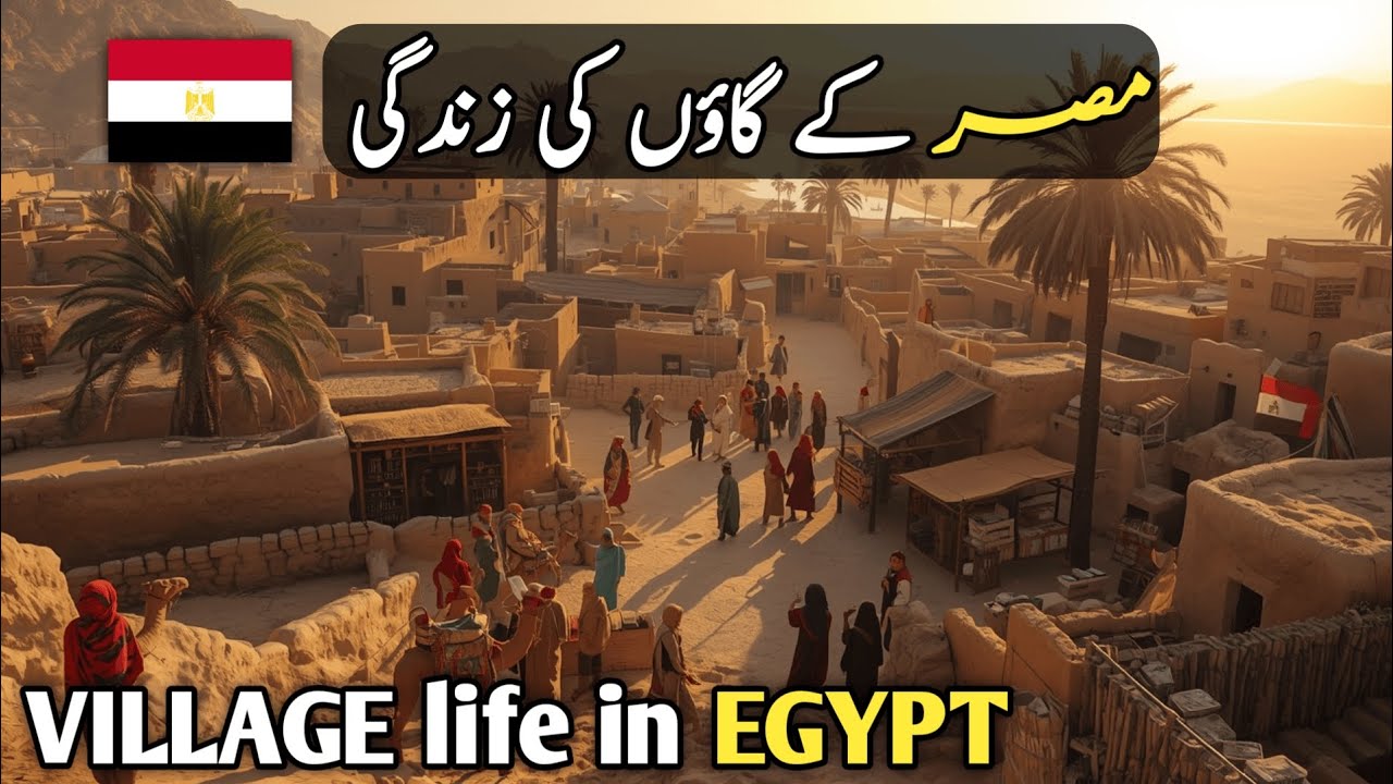 Egypt 🇪🇬 village life documentary in Urdu and Hindi | مصر میں گاؤں کی زندگی 