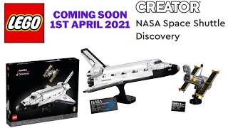 LEGO 10283 NASA Space Shuttle Discovery Creator Set First Look