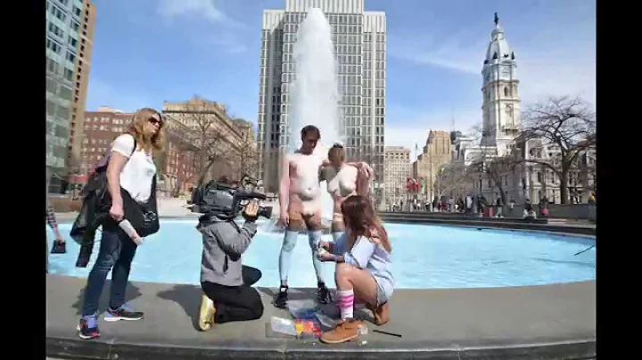 Natalie Fletcher's Bodies Across America "Love Park"