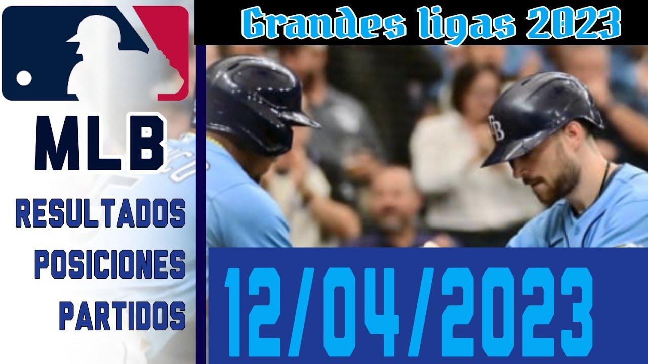 MLB ⚾ Resultados Posiciones Partidos Béisbol de Grandes ligas