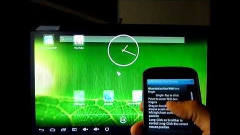 Mini PC Android comandato via wifi con RkRemoteControl installato sul Nexus 4