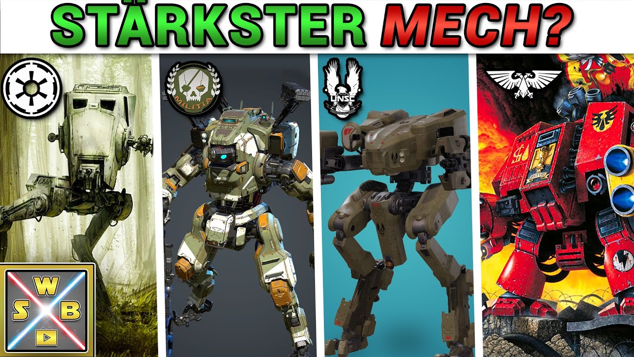 Welches Universum hat den STÄRKSTEN MECH? - Universums Vergleich