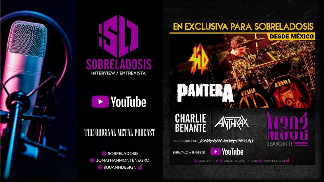 M3Q2: Charlie Benante (Anthrax-Pantera) [Season 2]