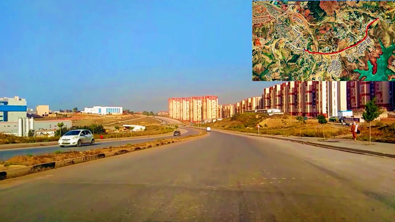 شوفو أشغال الشارع الرئيسي الكبير الذي سيحول مدينة سيدي عبدالله إلى متربول BOULEVARD SIDI ABDALLAH