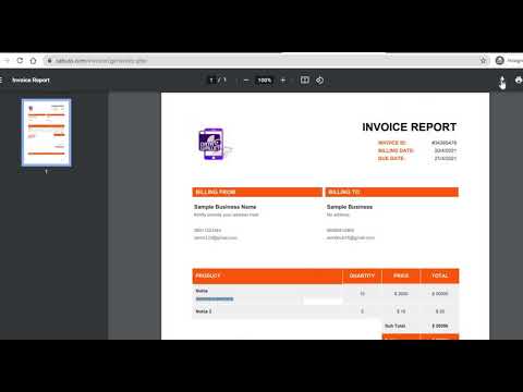 How To Generate Invoice / Quotation And Send To Your Clients - Samora Bot