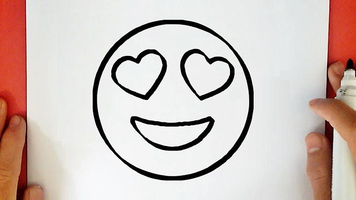 COMMENT DESSINER UN EMOJI AMOUREUX