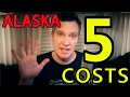 🤑The "5 COSTS" of an ALASKA RV Trip💰💰💰