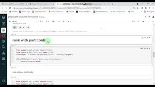 azure databricks pyspark window functions works with json data part 2