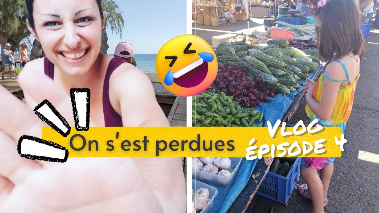 🧺 ON DECOUVRE LE MARCHE FORRAIN DE ST PAUL - Vlog Episode 4