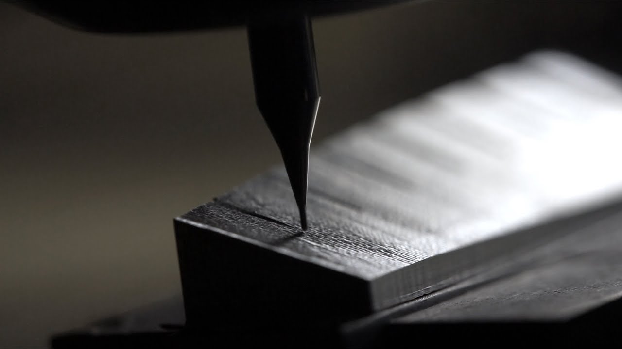 Machining and Slotting Aluminium Guitar Nut YouTube