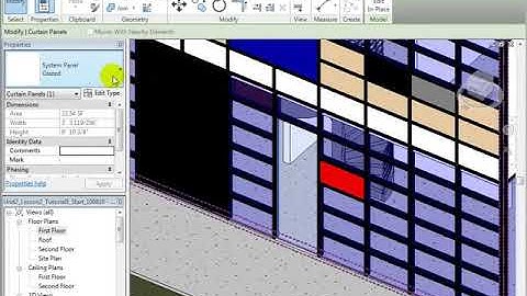 Placing Doors in Curtain Systems - Revit Architecture