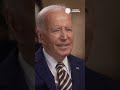 Biden on how he wants history to remember him #shorts