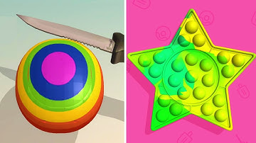 Soap Cutting vs Pop Us Gameplay - ASMR Slicing Video