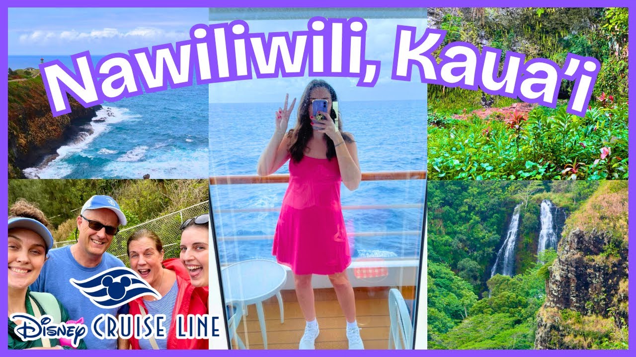Disney Cruise Line Vlog | First Day at Nawiliwili, Kaua'i | Discover Kaua'i | Day 4 | Hawai'i Cruise