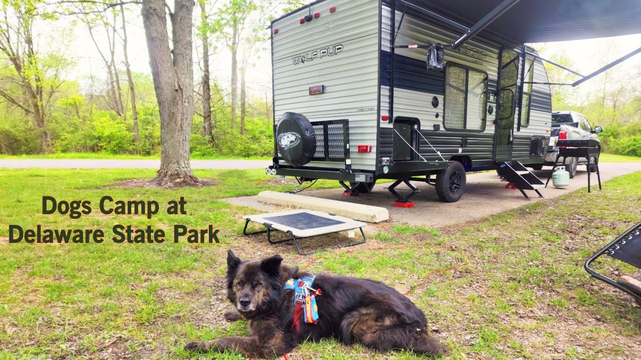 Camping at Delaware State Park