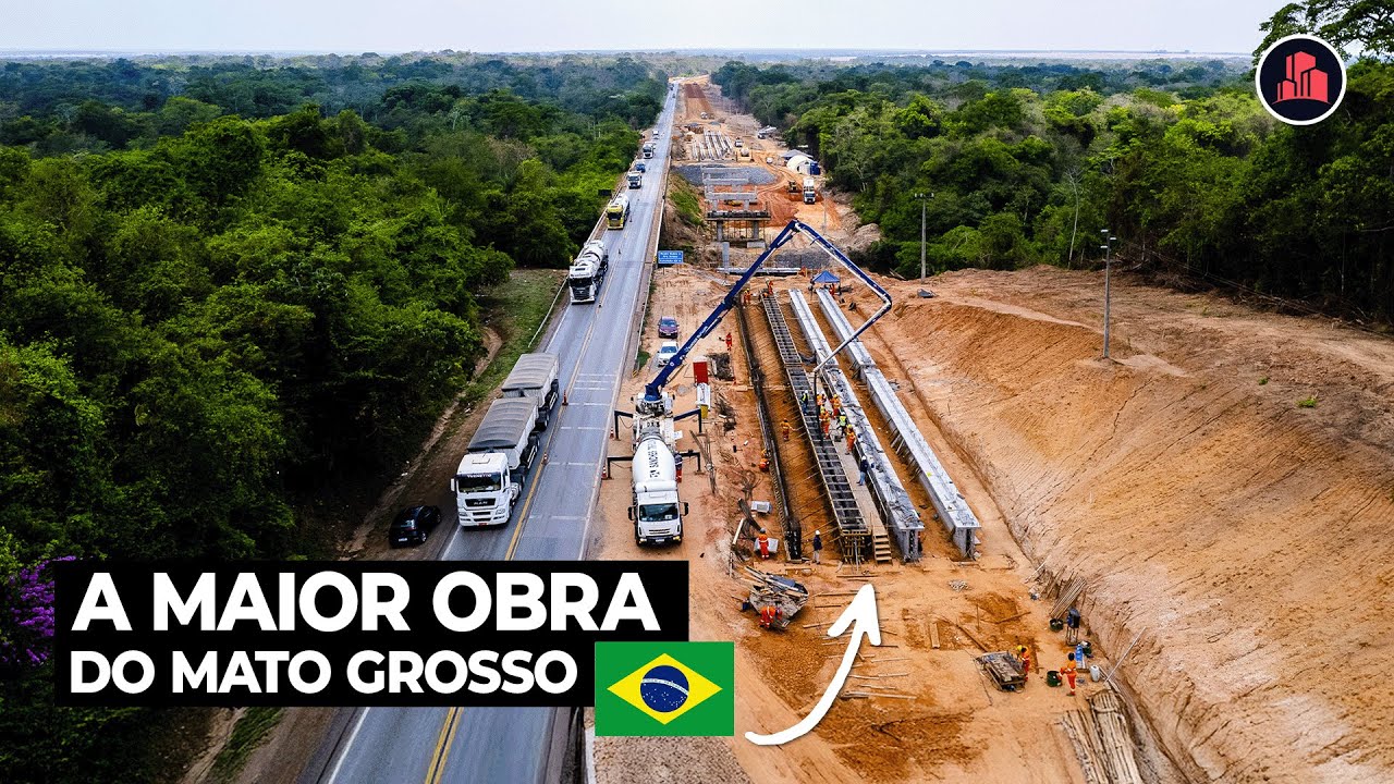 Nova Rota do Oeste - A Obra que vai Revolucionar o Transporte do Mato Grosso