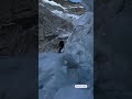 The Khumbu Icefall is one of the most dangerous and famous sections on the route to Mount Everest.