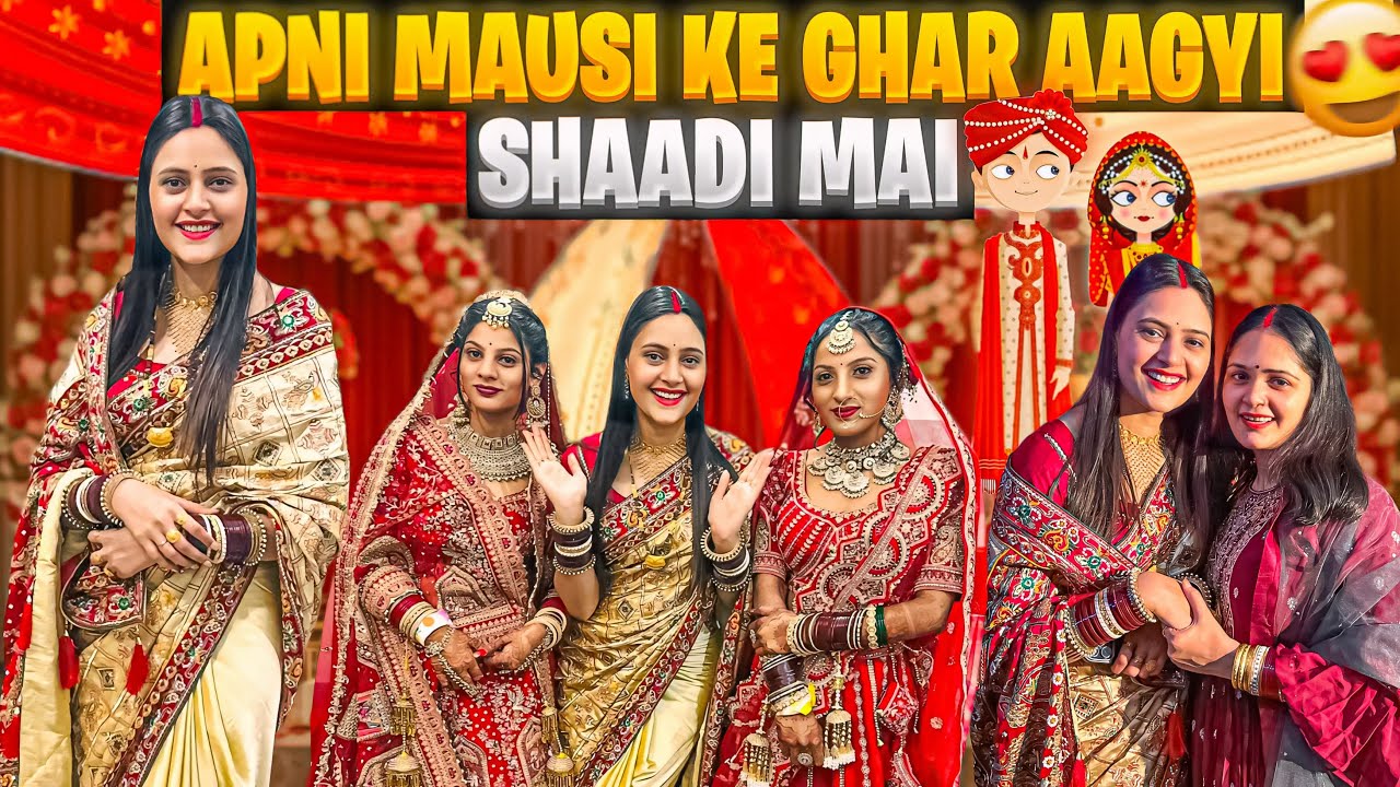 Apni Mausi Ke Ghar Aagyi Shaadi Mai😍 | Jyoti Thakur Vlogs