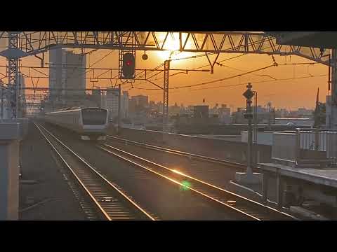 209系1000番台トタ82編成 中央特快高尾行き 阿佐ヶ谷駅通過