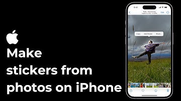 How To Create Stickers on iOS 17