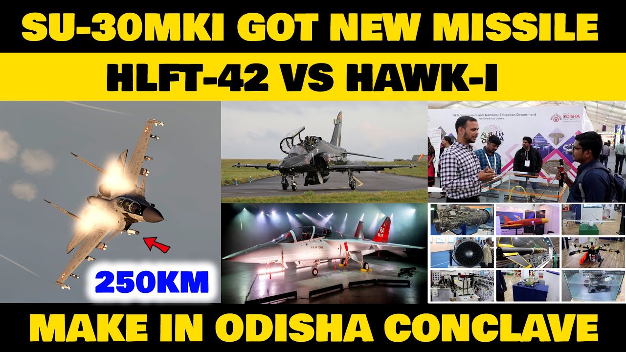 Indian Defence News:New Missile in Su-30mki with 250km strike Range,Make in Odisha Conclave 2022