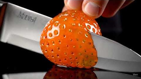 glass fruit cutting asmr gemni ai 